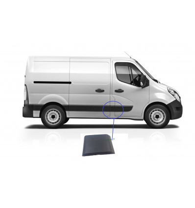 Baguette de protection latérale - Baguette de protection avant pour Nissan Interstar Opel Movano Renault Master OR7790