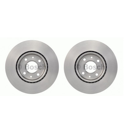 Disques de frein avant Alfa Romeo Mito Citroen Nemo Fiat 500 Doblo Panda Lancia Musa Peugeot Bipper Bosch Alfa