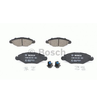 Plaquettes de frein avant Peugeot 206 306 Bosch 