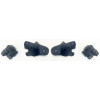 Pate de fixation - 2 Kits réparation patte de fixation optique phare pour Mercedes Classe C W205 4831+4832