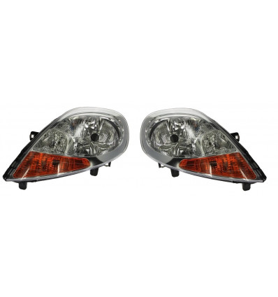 2 Phares avant Nissan Primastar Opel Vivaro Renault Trafic 2
