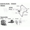 Kit distribution pour renault megane 1.9 D/ DTI/ DT