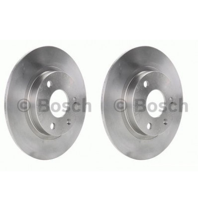 Disques de frein - Disques de frein avant pour Citroën Ax Saxo Peugeot 106 Bosch 0986478246