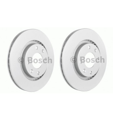 Disques de frein avant Citroen Berlingo C2 C3 C4 DS3 Xsara Peugeot 1007 2008 206 208 307 Partner Bosch 