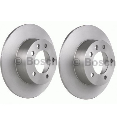 Disques de frein - Jeu de disques de frein arrière pour Nissan Interstar Opel Movano Renault Master 2 Bosch 0986478970