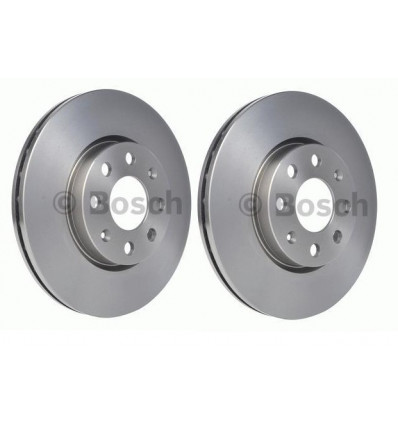 Disques de frein avant Fiat Grande Punto Opel Corsa D Bosch