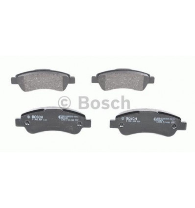 Plaquettes de frein arriere Citroen Jumper Fiat Ducato Peugeot Boxer Bosch Plaquettes de frein