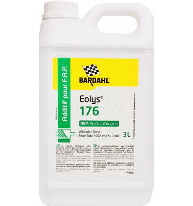 Additifs pour carburant - Additif FAP Eolys 176 Bardahl 3L 44406