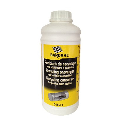 Recipient de recyclage pour additif FAP