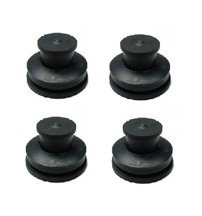 4x Door Handle Cover End Cap Set for Citroen C2 C3 Easy to Install