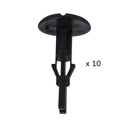 Fixation de pare-choc - 10 Clips passage de roue pare choc pour Toyota Lexus 4 Runner Sienna Solara 2000 VCF1851 *10
