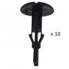 Fixation de pare-choc - 10 Clips passage de roue pare choc pour Toyota Lexus 4 Runner Sienna Solara 2000 VCF1851 *10