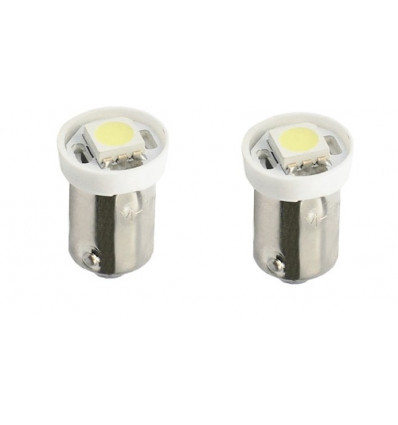 Ampoules LED BA9S SMD 5050 Blanche 12V Ampoule Halogene, Xenon et Kit Xenon,feux diurnes à led