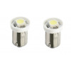 Ampoules LED BA9S SMD 5050 Blanche 12V Ampoule Halogene, Xenon et Kit Xenon,feux diurnes à led