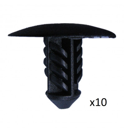 Agrafe de panneau - 10 Clips de fixation joint pour Renault Mégane VCF228*10