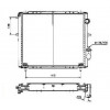 Radiateur Eau Refroidissement Renault Clio 1.9D Diesel
