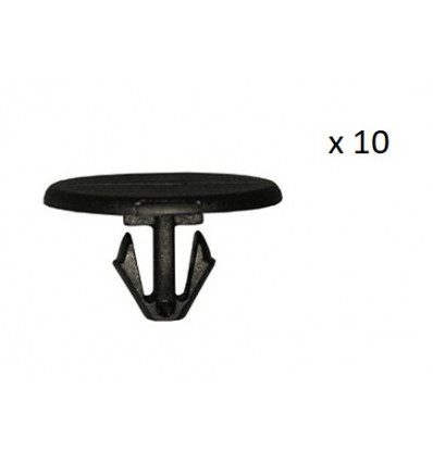10 Clips de fixation capot Citroen Peugeot Citroen