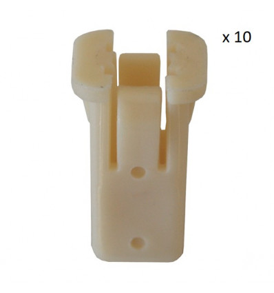 Essuie-glaces - 10 clips de fixation d'essuie-glace pour Ford Fiesta Focus VCF425 *10