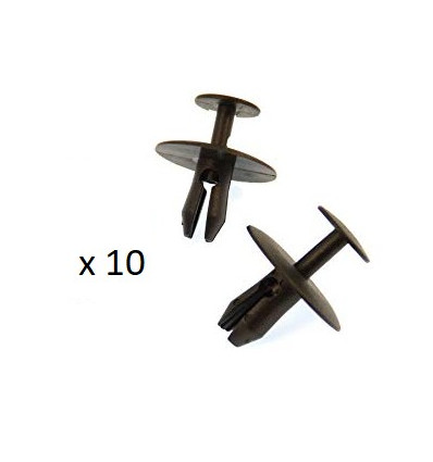 10 Clips de fixation panneau de porte Citroen Peugeot