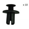 Fixation de pare-choc - 10 Clips de fixation pare choc pour Ford Hyundai Kia Mazda VCF108 *10