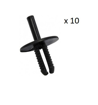 Agrafe de panneau - 10 Clips de fixation pour BMW Série 3 5 7 X5 VCF2336 *10