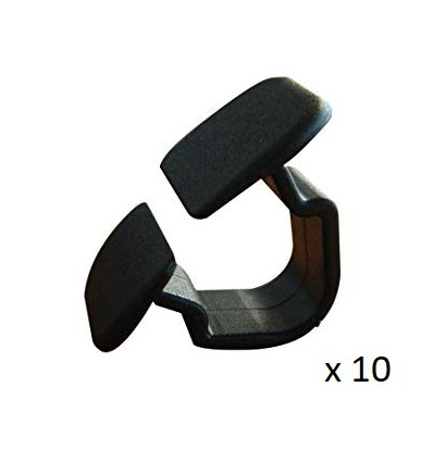 10 Clips de fixation capot Audi Vw