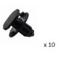 10 Clips de fixation pare choc avant et coffre Nissan Altima Juke Maxima