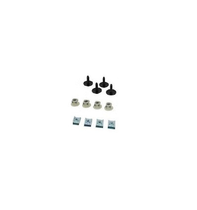 Cache sous moteur - Kit de fixations protection sous moteur pour Renault Espace 4 Laguna 2 Vel Satis RX90234