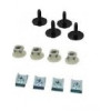 Kit de fixations protection sous moteur Renault Espace 4 Laguna 2 Vel Satis Renault