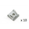 10 Ecrous de protection sous moteur Audi 100 A2 A4 A6 A8 Seat Exeo Skoda Superb Vw Passat Audi
