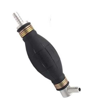 Pompette poire d amorcage sortie coudee 8mm