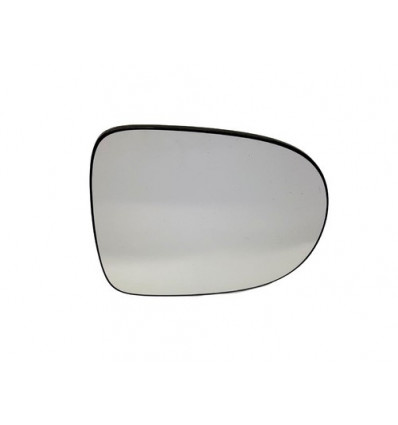 Verre de rétroviseur - Glace de rétroviseur avec support droite pour Renault Clio 3 Modus Twingo 2 12576