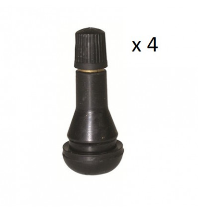 Valve du pneu - Pack de 4 valves de roue courtes TR414 x 4 BF-tr414*4