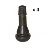 Valve du pneu - Pack de 4 valves de roue courtes TR414 x 4 BF-tr414*4