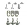 Kit de fixation pour protection sous moteur pour peugeot et citroen 