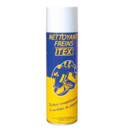 Nettoyant freins - Lot de 12 nettoyant et dégraissant frein embrayage ITEX 500ml 706-5*12