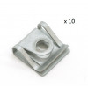 Clip de fixation cache sous moteur Audi A4 A6