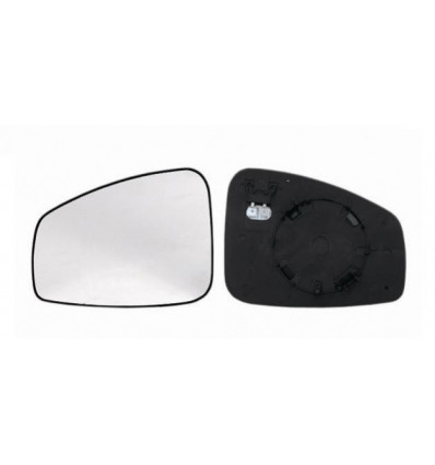 Verre de rétroviseur - Glace de rétroviseur gauche pour Renault Mégane 3 6012542E