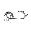 Silencieux - Silencieux arrière pour Ford Fiesta 4 Mazda 121 FD30375