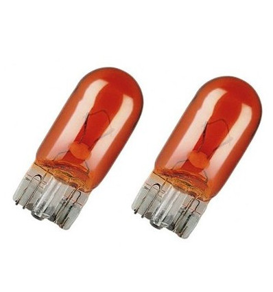 2 Ampoules wy5w 12v 5w orange Ampoule Halogène (standard)