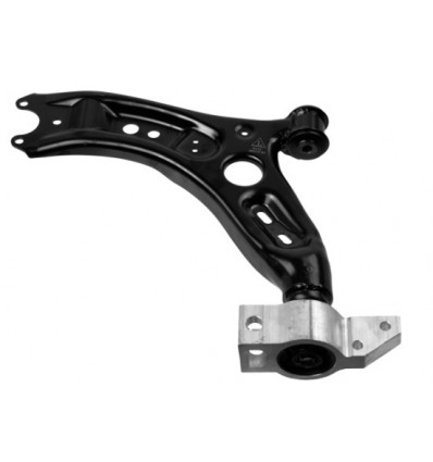 Triangle de suspension - Triangle de suspension avant inférieur gauche pour Audi A3 Seat Altea Toledo Škoda Volkswagen Caddy ...
