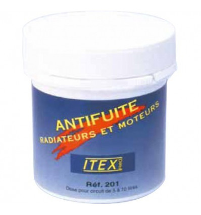 Stop fuite - Antifuite en poudre radiateur ITEX moteur 35gr 201
