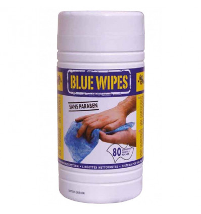 Lingettes mains multi usages Blue Wipes