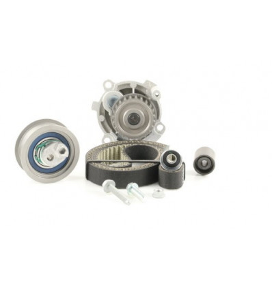 Pompe à eau - Kit distribution avec pompe à eau pour Audi Seat Škoda Volkswagen 1.6i 2.0i 2.0 FSI KTBWP6140