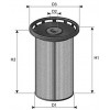 Filtre à carburant - Filtre à carburant Purflux C813 C813