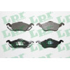 Jeu de 4 plaquettes de frein avant Ford Focus Plaquettes de frein