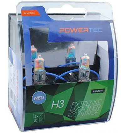 Coffret 2 ampoules H3 12V 55W extreme weather control Eclairage feu diurne