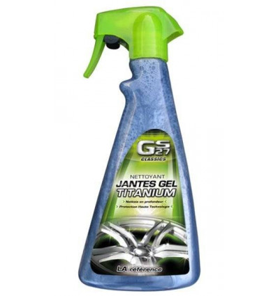 Nettoyant jantes - Nettoyant jantes Gel Titanium 500ml CL120132