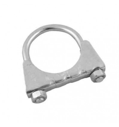 Collier de serrage échappement en U diam.58 Collier d'échappement