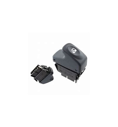 Bouton lève-vitre gris Renault Clio Megane Scénic Kangoo Bouton de warning